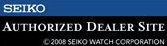 Website Revendedor Autorizado da Seiko