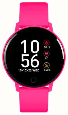 Reflex Active Smartwatch multifuncional Série 09 (42 mm) com mostrador digital / silicone rosa choque RA09-2114