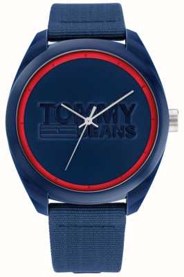 Tommy Jeans Masculino | mostrador azul | alça de nylon azul 1792041