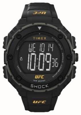 Timex X ufc shock digital oversize / borracha preta TW4B27200