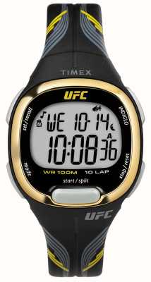 Timex X ufc takedown digital / borracha preta TW5M52000