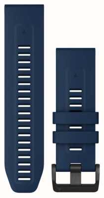 Garmin Somente pulseira de relógio Quickfit® 26 - silicone azul capitão 010-13117-31