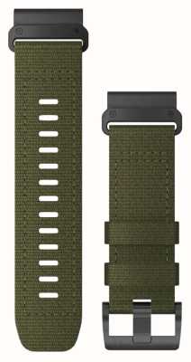 Garmin Somente pulseira de relógio Quickfit® 26, nylon verde ranger tático 010-13010-10