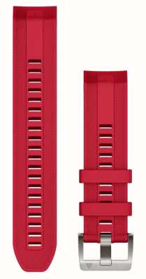 Garmin Somente pulseira de relógio Quickfit® 22 marq - pulseira de silicone vermelho plasma 010-13225-03