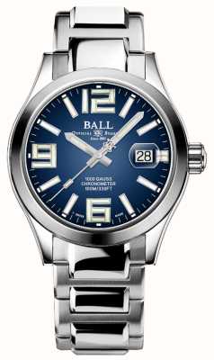 Ball Watch Company Legenda do engenheiro iii |40mm | mostrador azul | pulseira de aço inoxidável | arco-íris NM9016C-S7C-BER