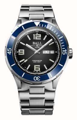 Ball Watch Company Relógio automático Roadmaster Marine Fume com mostrador preto 40 mm DM3030B-S13CJ-BK