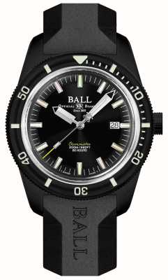 Ball Watch Company Engineer ii skindiver Heritage cronômetro edição limitada (42 mm) mostrador preto / borracha preta / arco-íris DD3208B-P2C-BKR