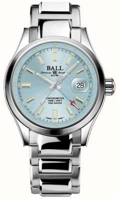 Ball Watch Company Engineer iii endurance 1917 gmt (41 mm) mostrador azul gelo / pulseira de aço inoxidável (clássico) GM9100C-S2C-IBE