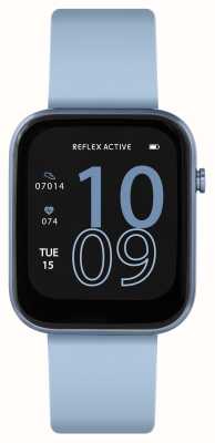 Reflex Active Smartwatch multifuncional Série 12 (38 mm) com mostrador digital / silicone azul jeans RA12-2153
