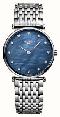 LONGINES La grande classique de longines (29 mm) mostrador em madrepérola azul / aço inoxidável L45124816