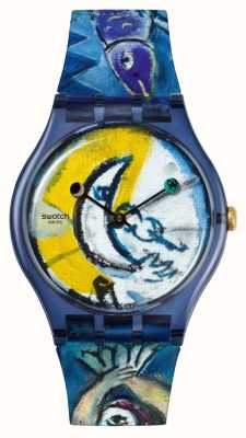Swatch X tate - o circo azul de chagall - jornada de arte swatch SUOZ365C