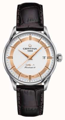 Certina Relógio masculino da edição especial ds-1 powermatic 80 himalaya C0298071603160