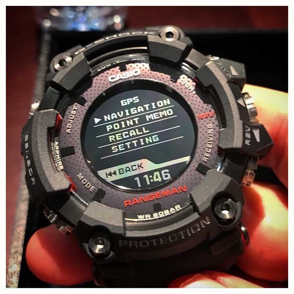 Casio G Shock Rangeman Gps Posi O Solar Recarreg Vel Gpr B Er First Class Watches Prt