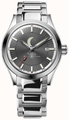 Ball Watch Company Engenheiro ii lua fase data exibir pulseira de aço inoxidável NM2282C-SJ-GY