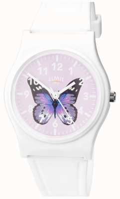 Limit | relógio de jardim secreto das mulheres | dial borboleta roxa | 60029.37