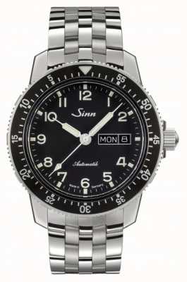 Sinn 104 st sa uma pulseira de aço inoxidável de relógio piloto clássico 104.011 FINE LINK BRACELET