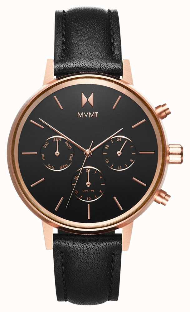 mvmt watch leather strap