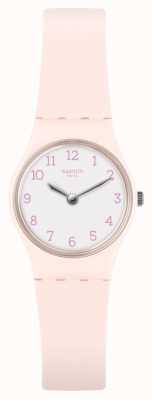 Swatch | senhora original | relógio pinkbelle | LP150