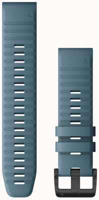 Garmin Apenas pulseira Quickfit 22, silicone azul à beira do lago 010-12863-03