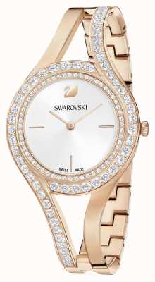 Swarovski | eterno | pulseira de aço ouro rosa | conjunto de cristal | Branco 5377576