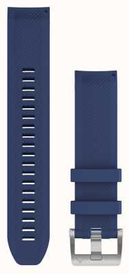 Garmin Apenas pulseira de borracha azul marinho Quickfit 22 marq 010-12738-18
