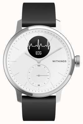 Withings Scanwatch 42 mm branco - smartwatch híbrido com ecg HWA09-MODEL 3-ALL-INT