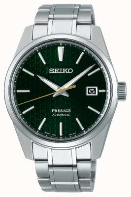 Seiko Presage afiado | automático | mostrador verde | aço inoxidável SPB169J1