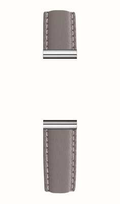 Herbelin Pulseira de relógio intercambiável Antarès - couro taupe / aço inoxidável - somente pulseira BRAC.17048.20/A