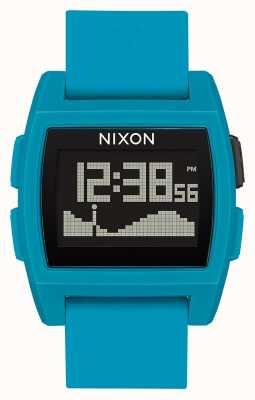 Nixon Maré baixa | resina azul | digital | pulseira de silicone azul A1104-2556-00