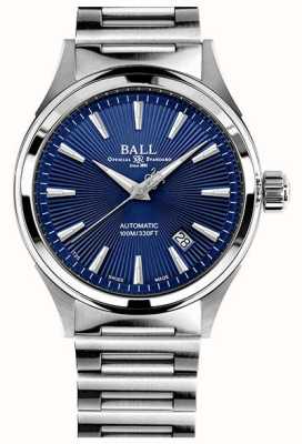 Ball Watch Company Vitória do bombeiro | pulseira em aço | mostrador azul sunburst NM2098C-S6J-BE