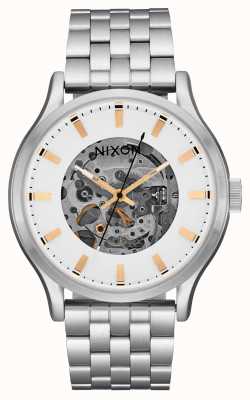 Nixon Spectra relógio com mostrador em aço inoxidável A1323-179