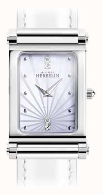 Herbelin Antares | mostrador de relógio de aço inoxidável apenas | números romanos H.17048/59