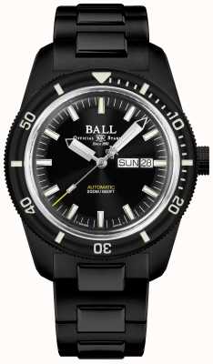 Ball Watch Company Engenheiro ii | herança skindiver | auto | revestimento preto tic DM3208B-S4-BK