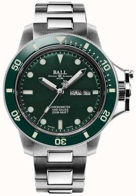 Ball Watch Company Hidrocarboneto de engenheiro masculino original (43 mm) mostrador verde DM2218B-S2CJ-GR