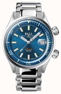 Ball Watch Company Mostrador azul do cronômetro do mergulhador mestre ii engenheiro DM2280A-S1C-BE
