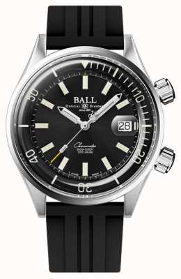 Ball Watch Company Cronômetro de mergulhador mestre ii, mostrador preto DM2280A-P1C-BK