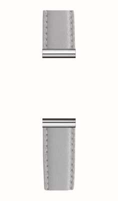 Herbelin Pulseira de relógio intercambiável Antarès - couro cinza / aço inoxidável - somente pulseira BRAC.17048.57/A