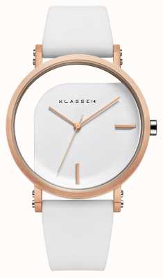 Klasse14 Ângulo imperfeito ouro rosa 40 mm WIM19RG009M