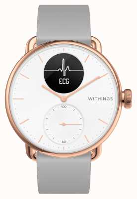 Withings Scanwatch smartwatch híbrido de ouro rosa de 38 mm com ecg HWA09-MODEL 5-ALL-INT
