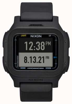 Nixon Expedição Regulus todo preto relógio A1324-001-00