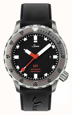 Sinn Relógio com pulseira de silicone U1 tegiment 1010.030 SILICONE