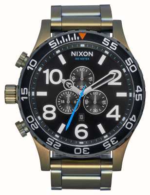 Nixon 51-30 crono raio de sol preto / excedente A083-5092-00