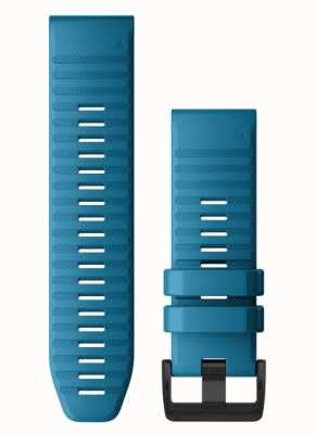 Garmin Apenas pulseira de relógio Quickfit 26, silicone azul cirrus 010-12864-21