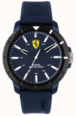 Scuderia Ferrari Forza evo | mostrador azul | pulseira de borracha azul 0830904