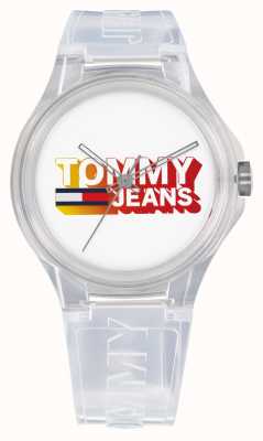 Tommy Jeans Caixa e alça semitransparentes brancas de Berlim 1720027