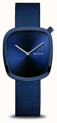 Bering Seixo | azul polido | caso azul | pulseira azul reciclada 18034-397