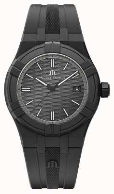 Maurice Lacroix Aikon quartzo #tide upcycled-plastic (40mm) preto / preto AI2008-00000-300-0