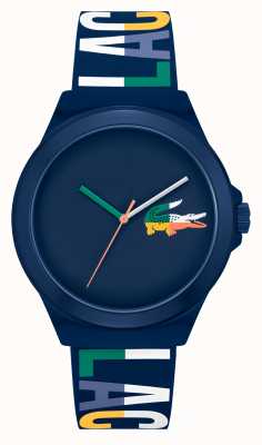 Lacoste Relógio com mostrador e silicone azul Neocrock 2011184