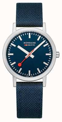 Mondaine Bracelete têxtil clássica azul de 36 mm A660.30314.40SBD