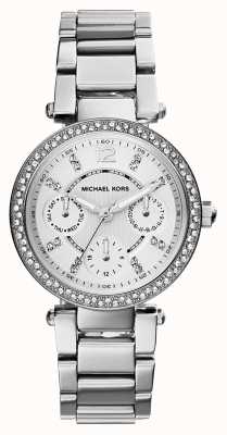 Michael Kors Mini relógio de cristal cronógrafo feminino MK5615